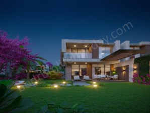 Adabükünde 3+1 Ortak Havuzlu Sosyal Tesisli Müstakil İkiz Villa