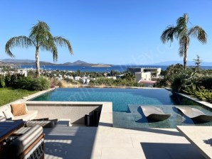 6+1 MEERBLICK TRIPLEX-VILLA ZUM VERKAUF IN ORTAKENT YAHŞİ