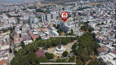 Mevlana Heykelinin Yanında, Lüks ve Bakımlı,7. Katta Manz. Keyfi