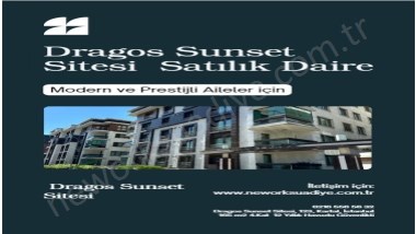 DRAGOS SUNSET SİTESİNDE 165M2 3+1 YÜZME HAVUZLU