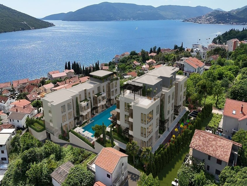 Herceg Novide Denize 250 metre mesafede projeden yatırım fırsatı