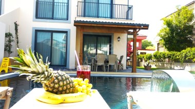 DALYAN SATILIK MÜSTAKİL HAVUZLU YENİ YAPI VİLLA 4+1