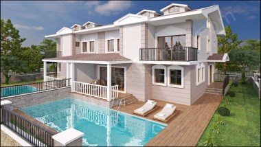 SATILIK 4+1 HAVUZLU VİLLA