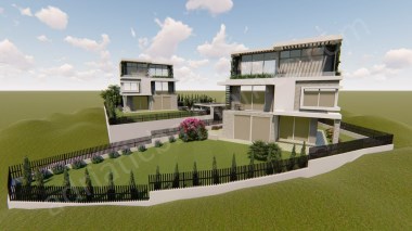 Tivat Merkezde Deniz Manzaralı Villa