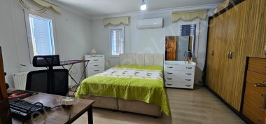 Kadınlar denizi plaja 400 metre mesafede doğalgazlı kiralık villa