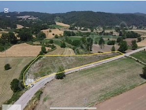 Hacıali satılık arazi 8.400 m2 yola cephe