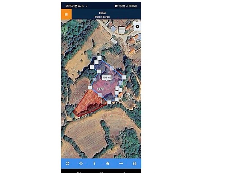 Akarca Mahallesinde Satılık kısmi Konut imarlı arazi