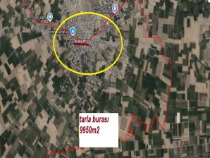 NİĞDE KİLEDERE KASABASINDA 9.950 M2 SATLIK TARLA