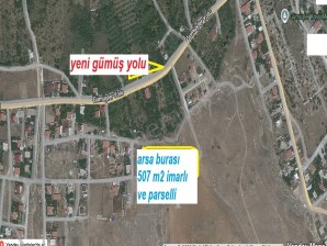 GÜMÜŞLER YENİDE  507 M2   SATILIK   ARSA