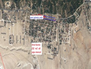 GÜMÜŞLER YENİDE   530 M2 SATILIK ARSA