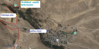 NİĞDE GÜLLÜCE KÖYÜNDE  16.800 M2  SATILIK TARLA 