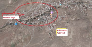 NİĞDE PINARCIK KÖYÜNDE MERKEZDE  2 ADET SATILIK TARLA 