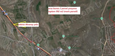 ULUKIŞLA  ALPAGUTTA 2 ADET SATILIK ARSA