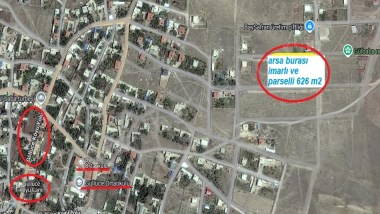 GÜLLÜCEDE 625 M2 SATILIK ARSA 