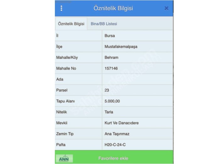 M.KEMALPAŞA BEHRAM MAHDE ANA ASFALTA CEPHE YATIRIMLIK TARLA