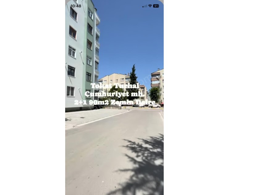 TURHAL MERKEZ CUMHURİYET MAH  125 M2 KAT 1 2+1 SATILIK LÜKS DAİRE