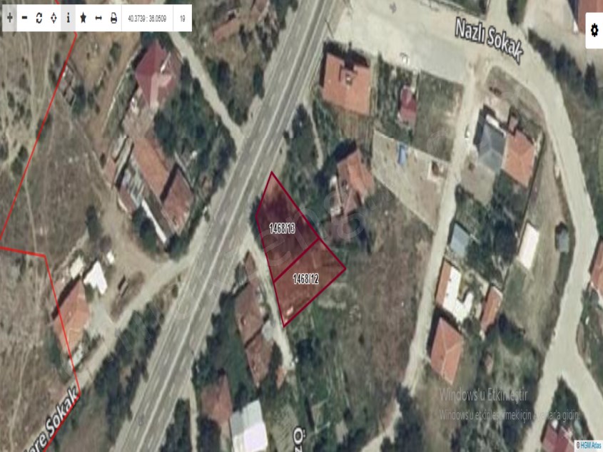 TURHAL MERKEZ İSKELE MEVKİİ 784 M2 20 DAİRE  PROJE ALANI