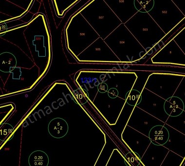 Çukurçayır (Yekmal) Köyünde İmarlı İfrazlı Üç Yol Cepheli Müthiş Lokasyonlu Satılık Parsel