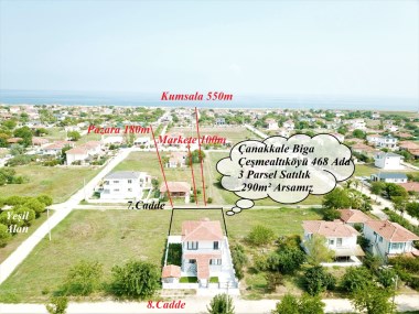 Denizatı Sitesi 7.Cadde Üzeri Markete Çok Yakın 290m2 Satılık Arsamız