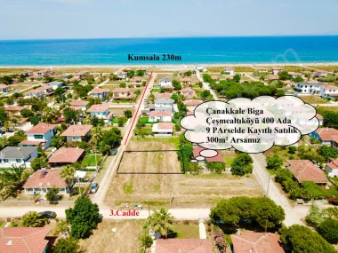 Denizatı EmlakTan*3.Caddede 300m2 Batı Cepheli Süper Arsa