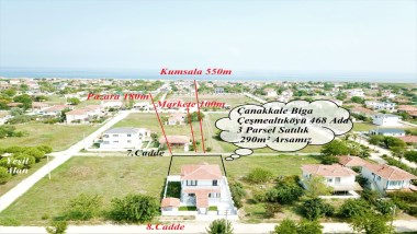 Denizatı Sitesi 7.Cadde Üzeri Markete Çok Yakın 290m2 Satılık Arsamız