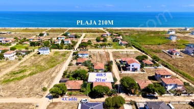 Denizatı EmlakTan Sakin Konumda 291m2 Satılık Denize Yakın Arsa