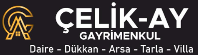 Çelik-Ay Gayrimenkul -  Kocaeli Satılık Kiralık Daire Villa Dükkan Arsa Tarla Bağ